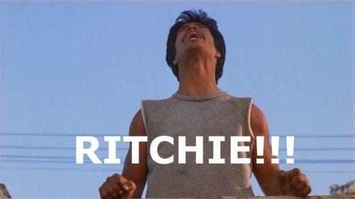 Bob yelling Ritchie!!!