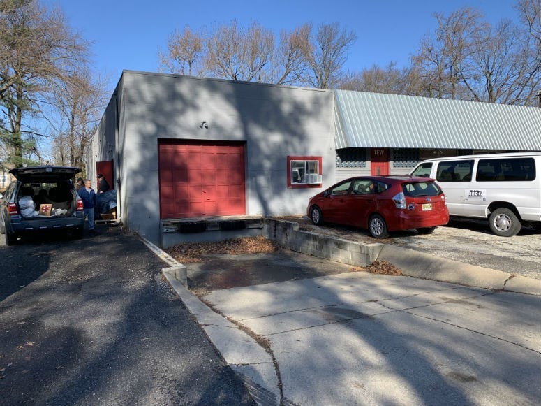 Cherry Hill Food Pantry's new location on Beechwood Avenue.