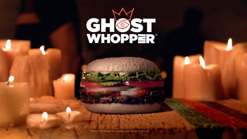 Burger King Launches 'Ghost Whopper' For Halloween