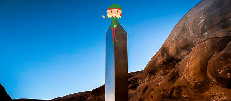 Elf on A Monolith.