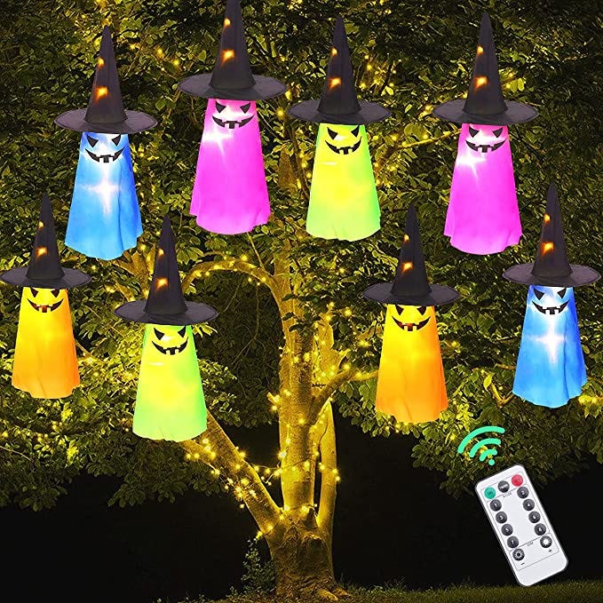 Witch Pumpkin lights
