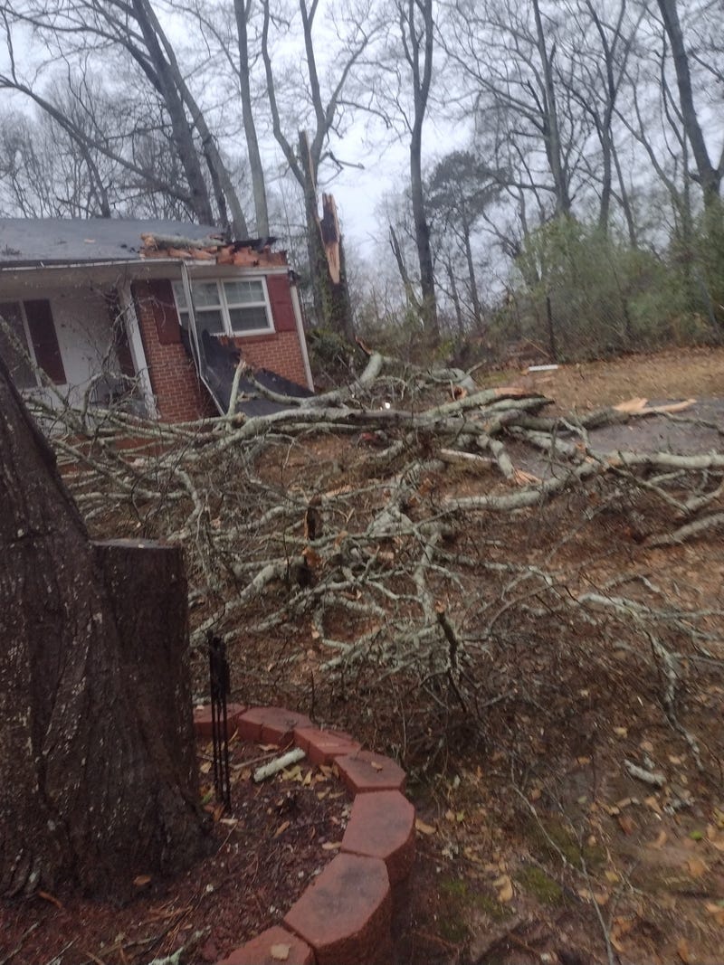 storms, storm damage, Atlanta, Tornado