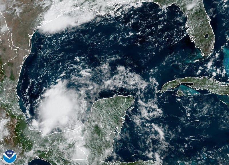 60% chance of Gulf storm