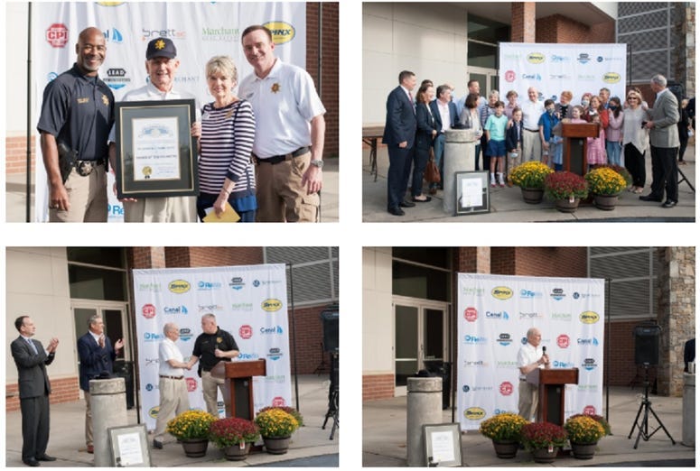Seabrook Marchant awarded The Order of the Palmetto