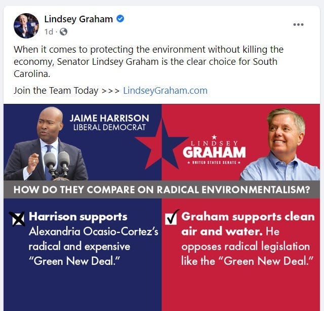 Lindsey Graham FB page