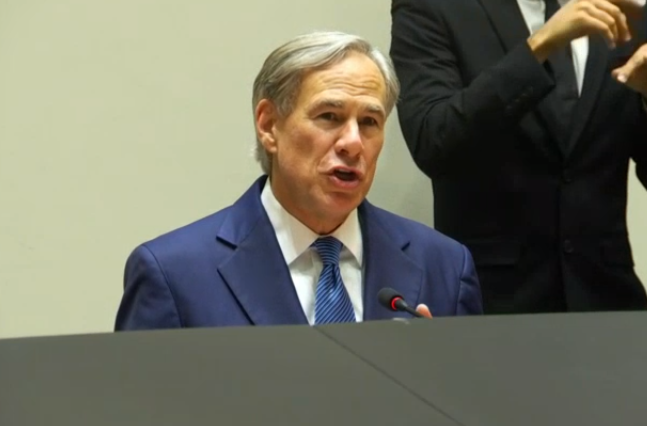 Texas Governor Greg Abbott