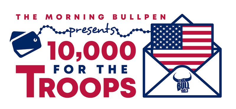 10,000 For The Troops
