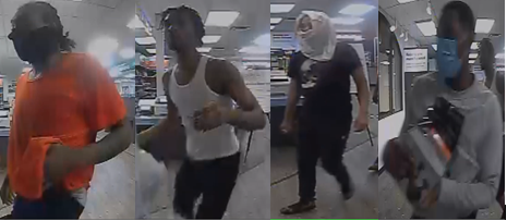 Four people wanted for looting FedEx store Aug. 10, 2020, at 1201 N. Dearborn St.