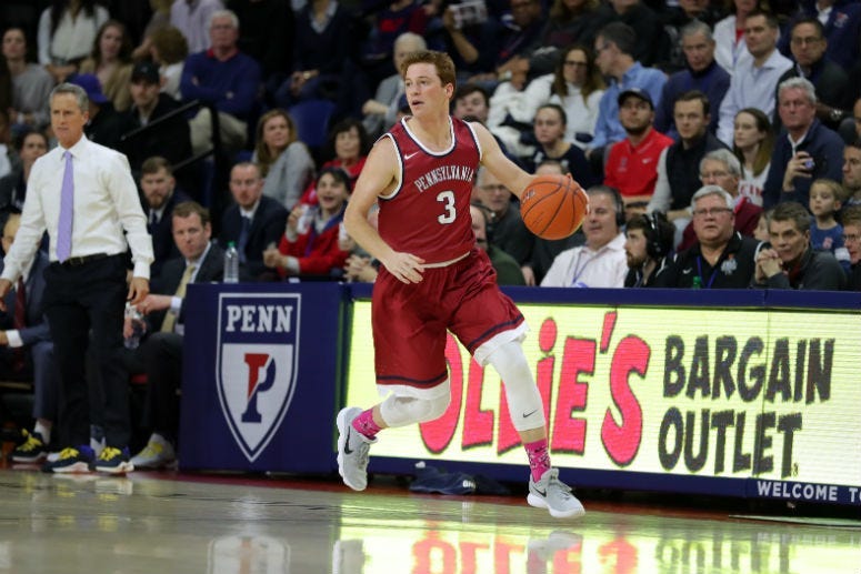 Senior guard Jake Silpe is averaging 6.7 ppg this season for Penn.