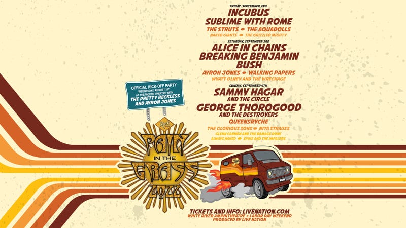 Win Ticket To Pain In The Grass