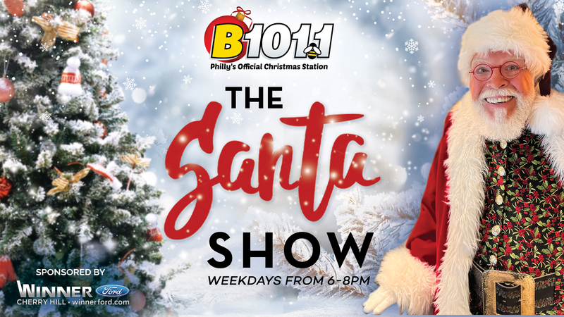 The Santa Show Weekdays from 6-8PM sponsored by WinnerFord Cherry Hill