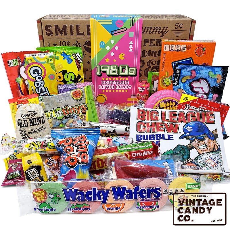 1980s candy gift box