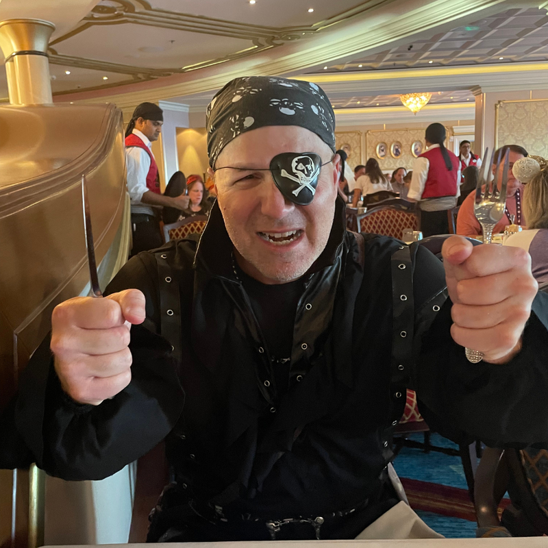 Day 2: Pirate Dinner Aboard!