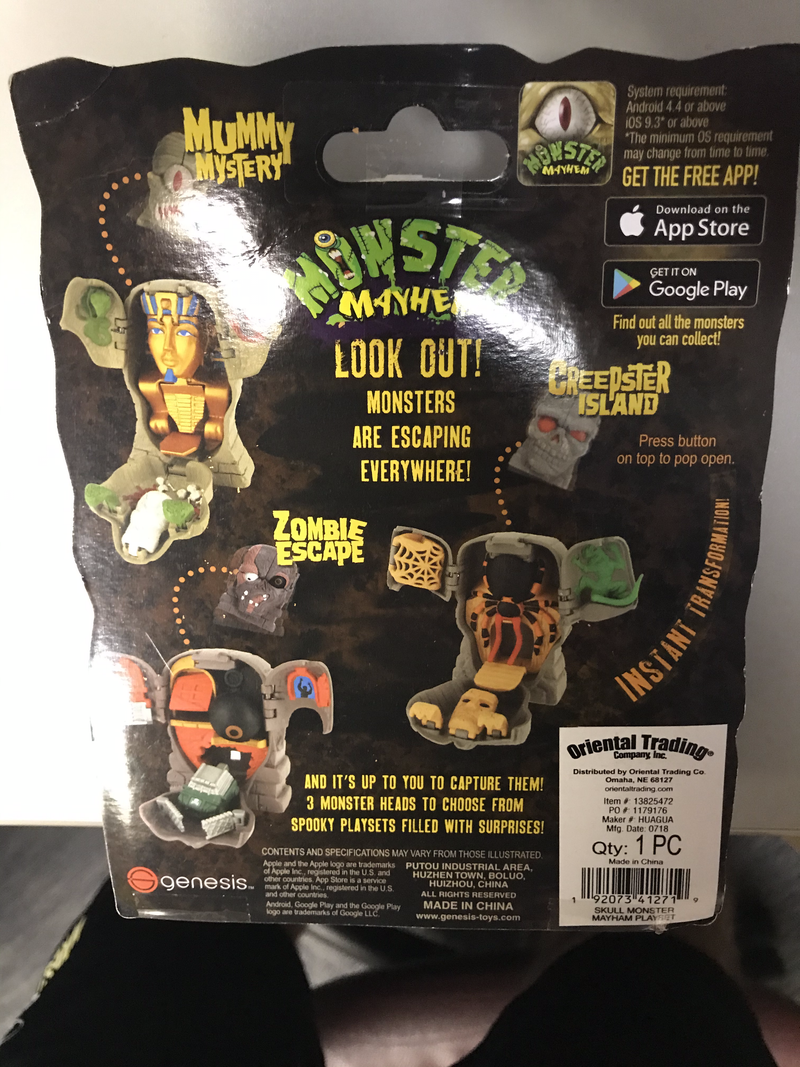 Mummy Playset Action Figures New 1998 Monsters Series 2