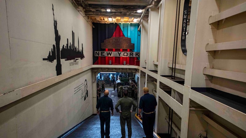 Son carries on father’s 9/11 legacy aboard USS New York