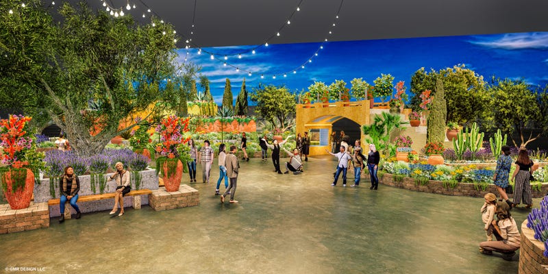 2020 Flower Show Entrance Garden