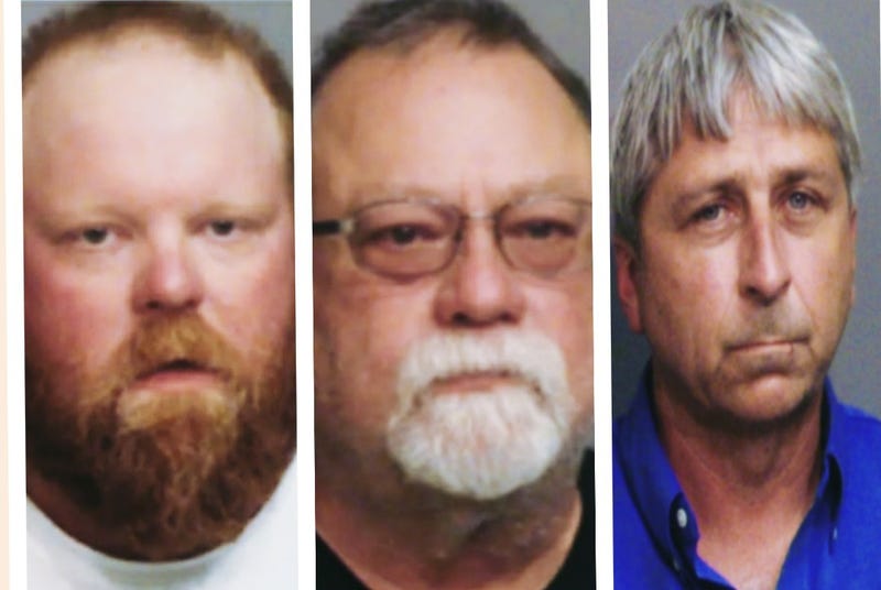 Travis McMichael, Greg McMichael, and William"Roddie" Bryan are charged with killing Ahmaud Arbery.