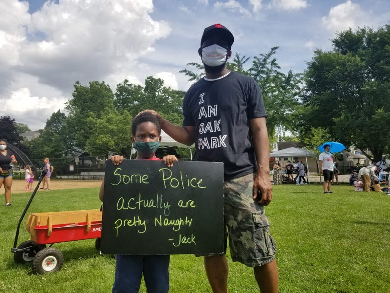 BLM Oak Park protest