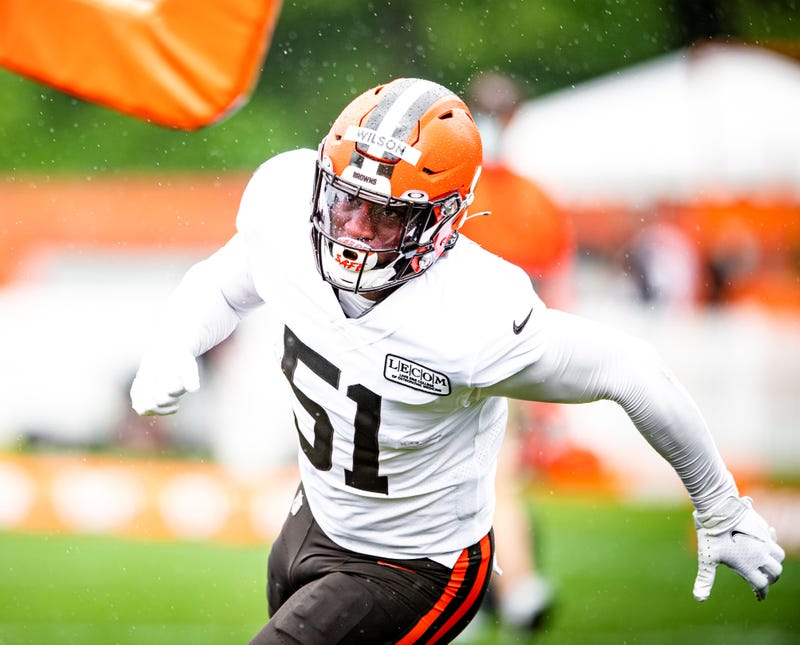 Cleveland Browns linebacker Mack Wilson