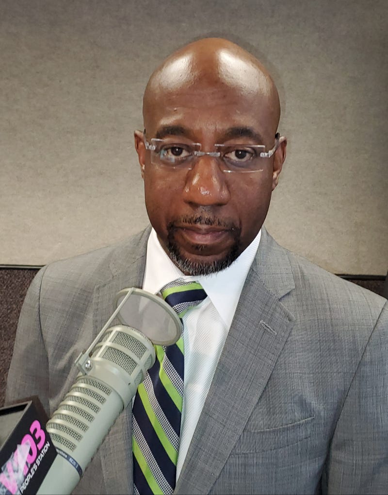Senator Raphael Warnock spoke to Maria Boynton on Thursday