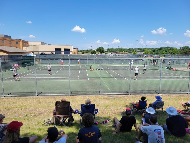 Minnesota state tennis tournament underway in hot weather