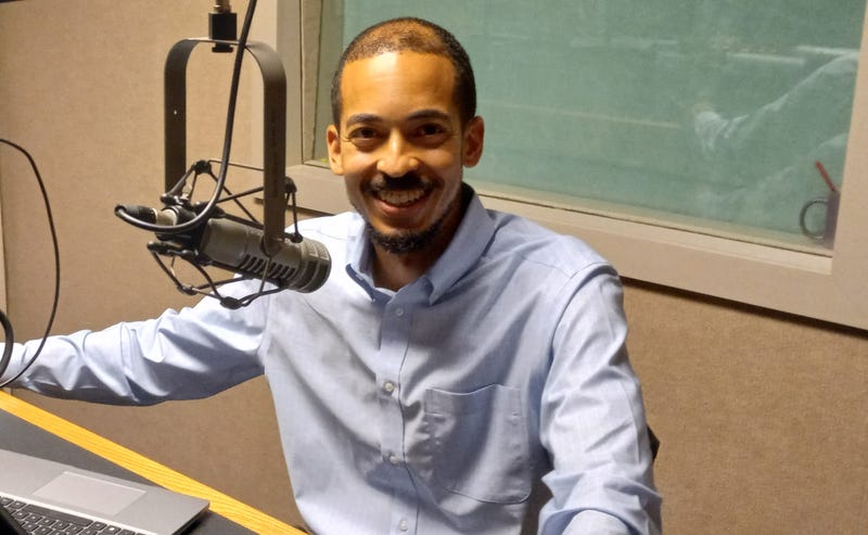 Jay Grant in studio