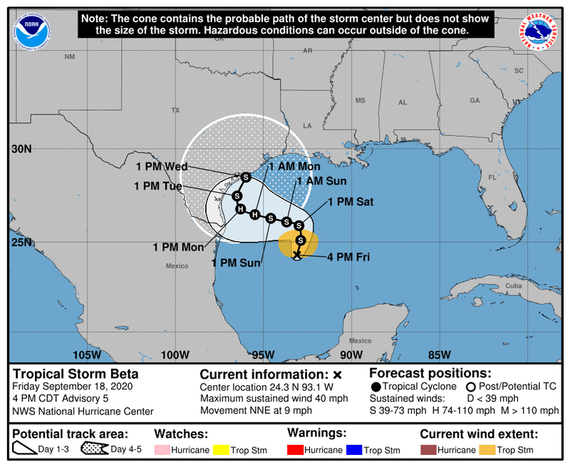 Tropical Storm Beta
