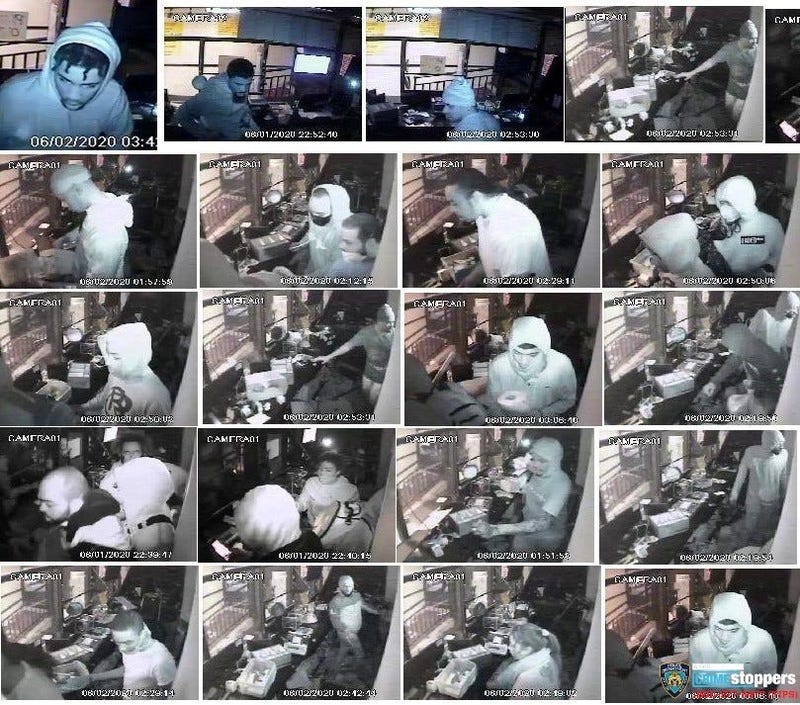 NYPD Bronx jewelry store robbery