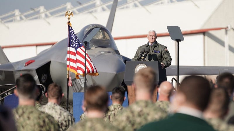 Pence thanks service members, lists administration's accomplishments in farewell speech