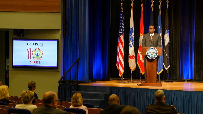 Austin: 'No one should have to hide who they love to serve the country they love'