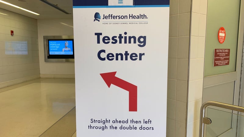 Jefferson Health operates a COVID-19 testing facility at Philadelphia International Airport