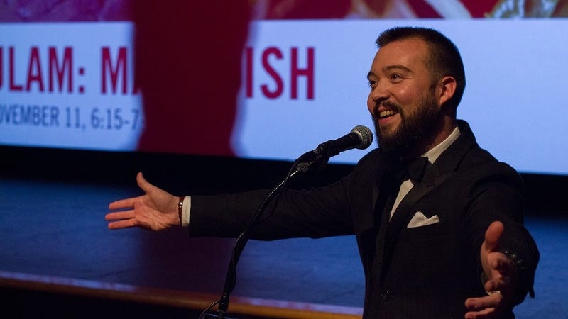 Rob Buscher opens the Philadelphia Asian American Film Festival.