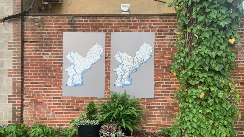 Part of the Academy of Natural Sciences at Drexel University’s “Watershed Moment” walking art exhibition.