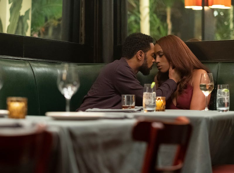 LaKeith Stanfield and Issa Rae star in in "The Photograph."