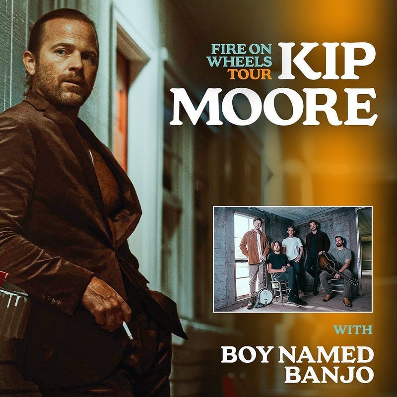 Kip Moore: Fire on Wheels Tour with Boy Named Banjo