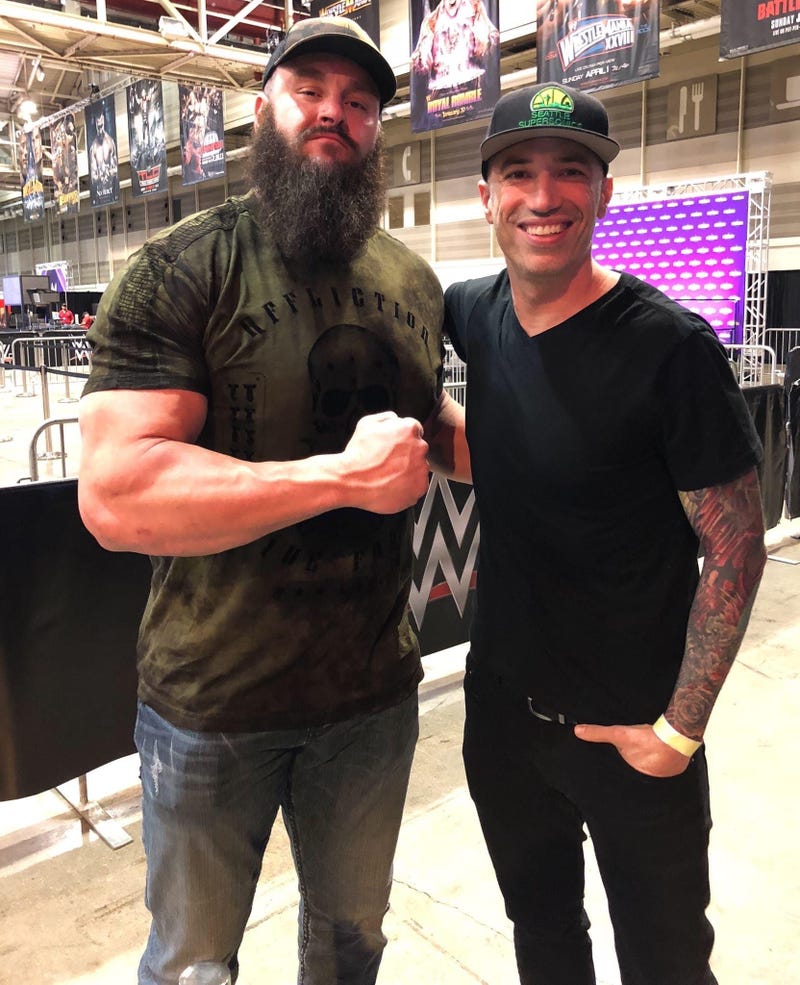WWE Superstar Braun Strowman chats with Migs!