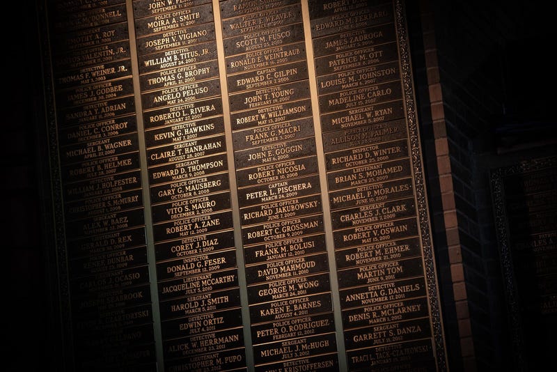 9/11 Illness NYPD Plaque