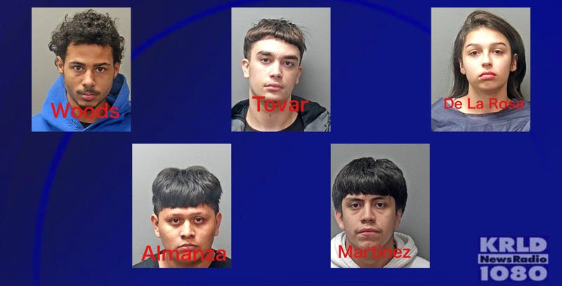 Six Fort Worth teens arrested for crime spree
