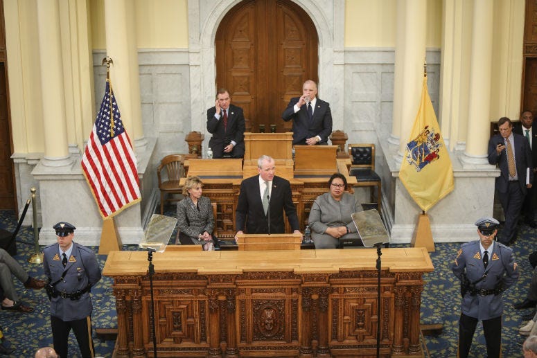 Governor Murphy presents the Fiscal Year 2020 Budget: A Blueprint for the Middle Class at the Assembly Chambers in Trenton, NJ on March 5th, 2019.