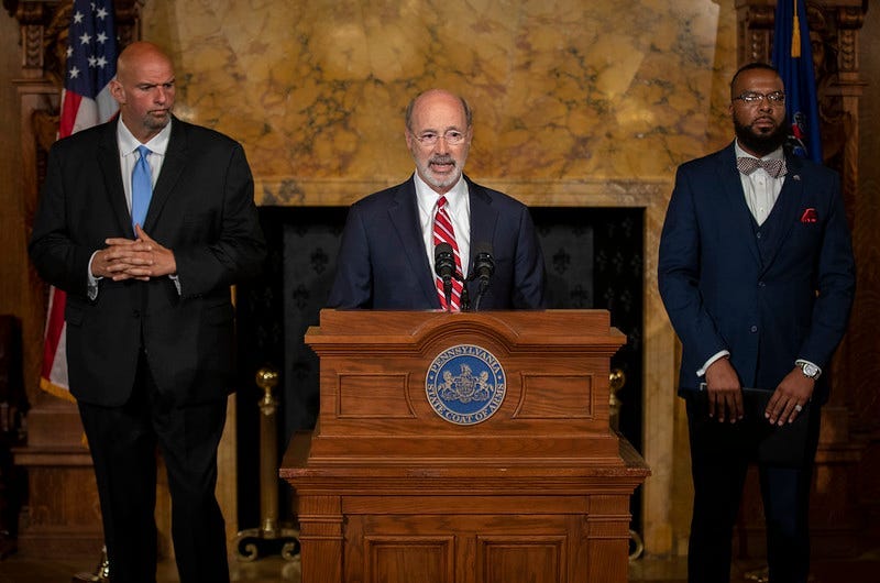 Gov. Wolf, Lt. Gov, Pardons Board Provide Update on Pardons Process, Benefit to Those with Marijuana Convictions.