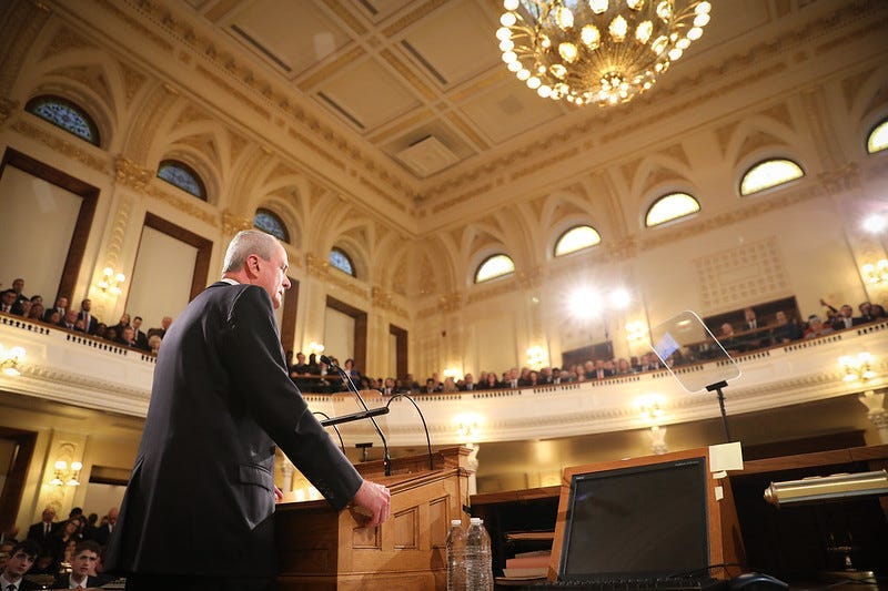 Governor Phil Murphy delivers his second State of the State address in Trenton on January 14, 2020.