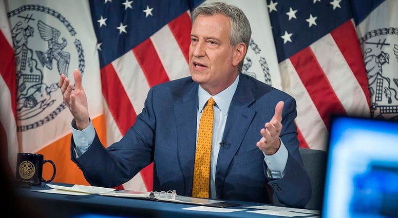 Mayor Bill de Blasio