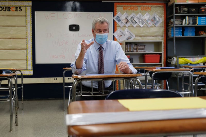 De Blasio schools