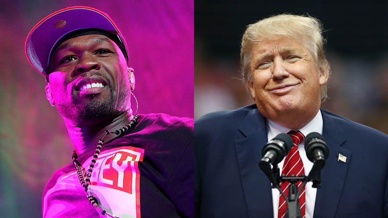50 Cent and Donald Trump