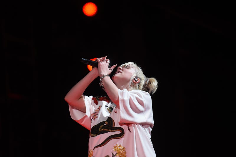 Billie Eilish performs at Global Citizen Live in Central Park on Saturday, Sept. 25, 2021.