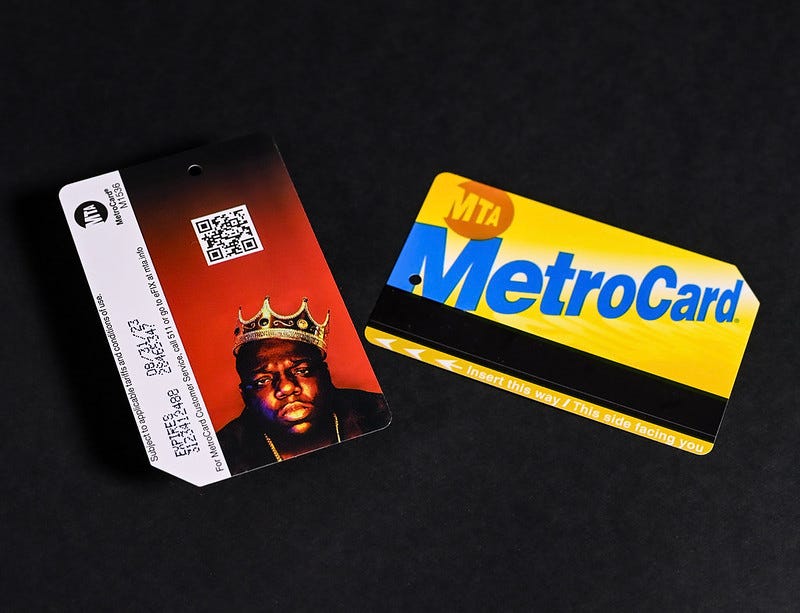 Notorious BIG MetroCard