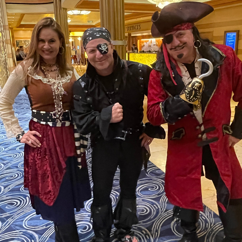 Day 2: Pirate Dinner Aboard!