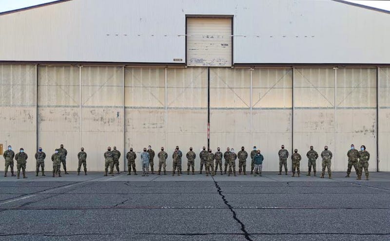Over the course of 136 days, 36 Air National Guard members worked as a part of the CARES Act team