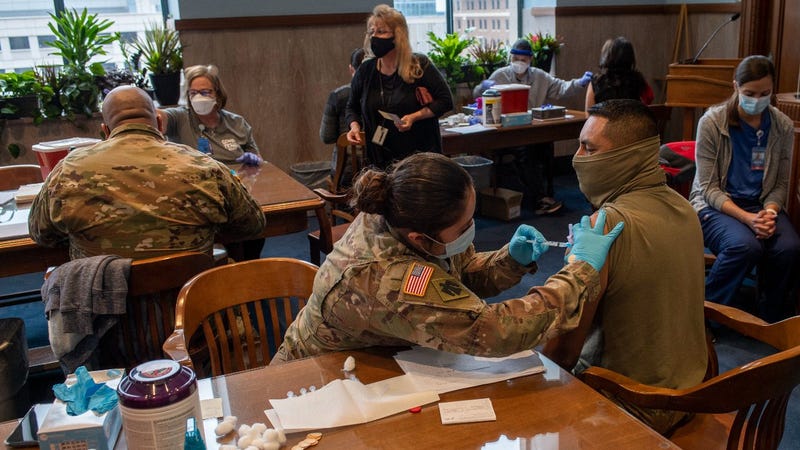 Oklahoma bid for Guard exception to vaccine mandate denied
