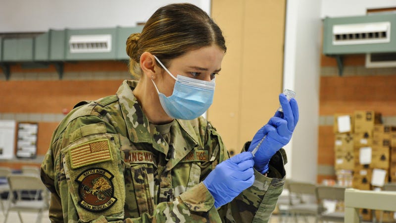 Air Guard’s ‘Baby Doc’ overcomes early health condition to become leader in pandemic battle